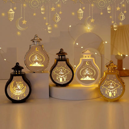 Ramadan Lantern Light Artificial Candles Led