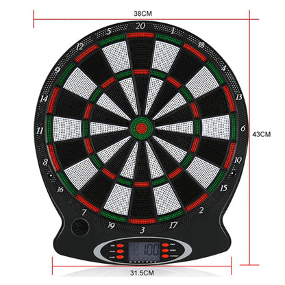 Professional Electronic Hanging Dartboard Scoring Indicator 6pcs Darts