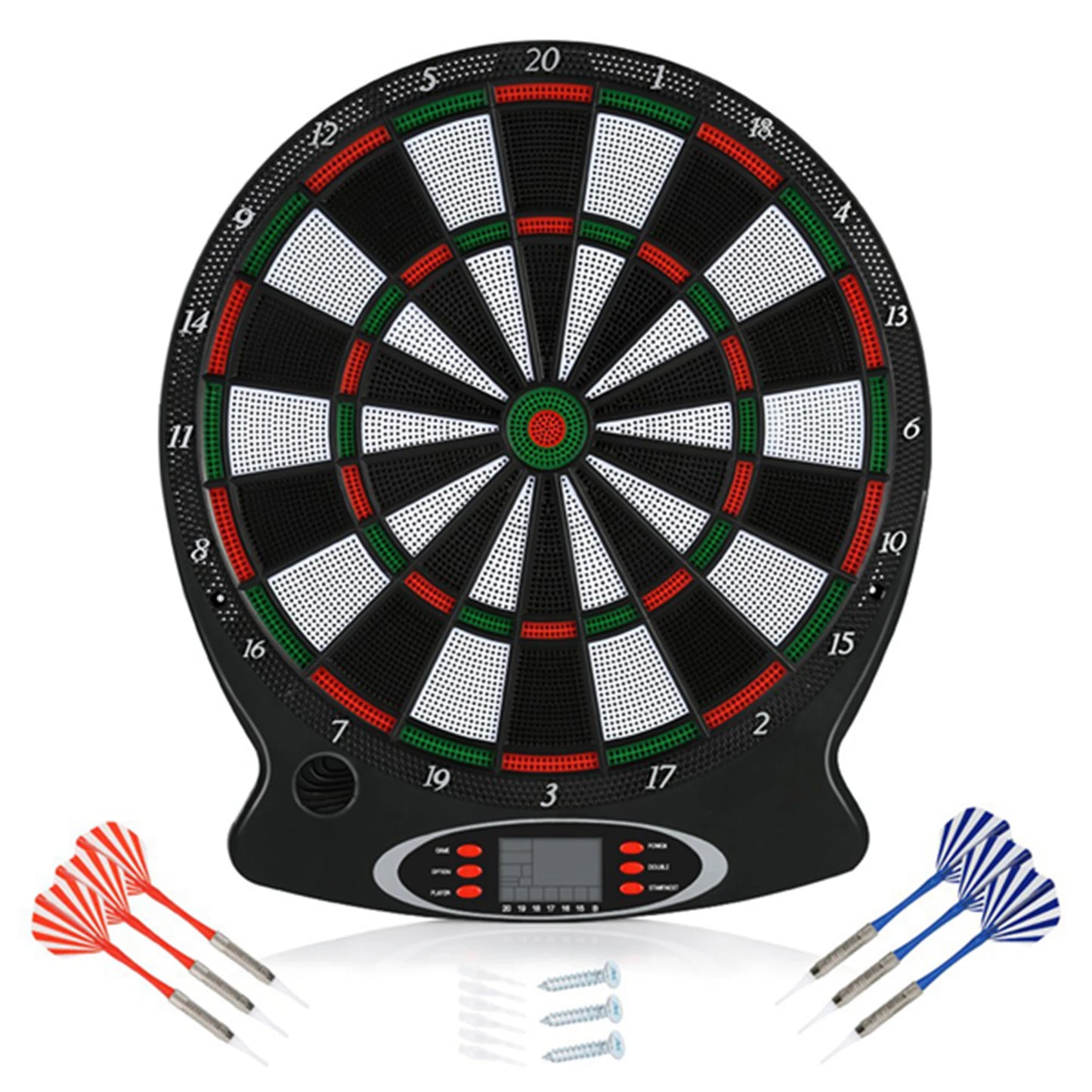 Professional Electronic Hanging Dartboard Scoring Indicator 6pcs Darts