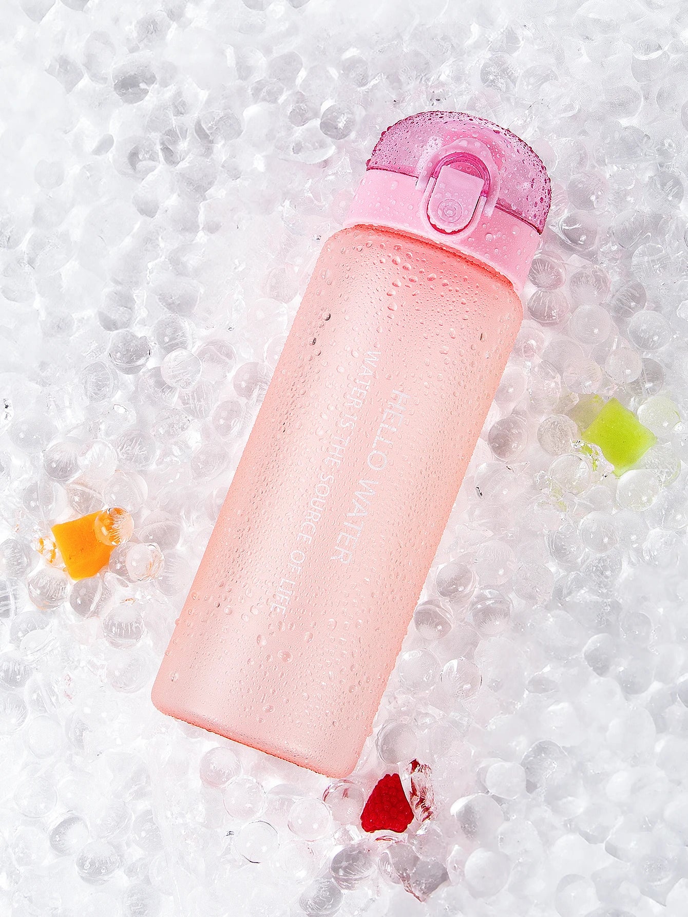 780ml Transparent Water Bottle Sports Travel