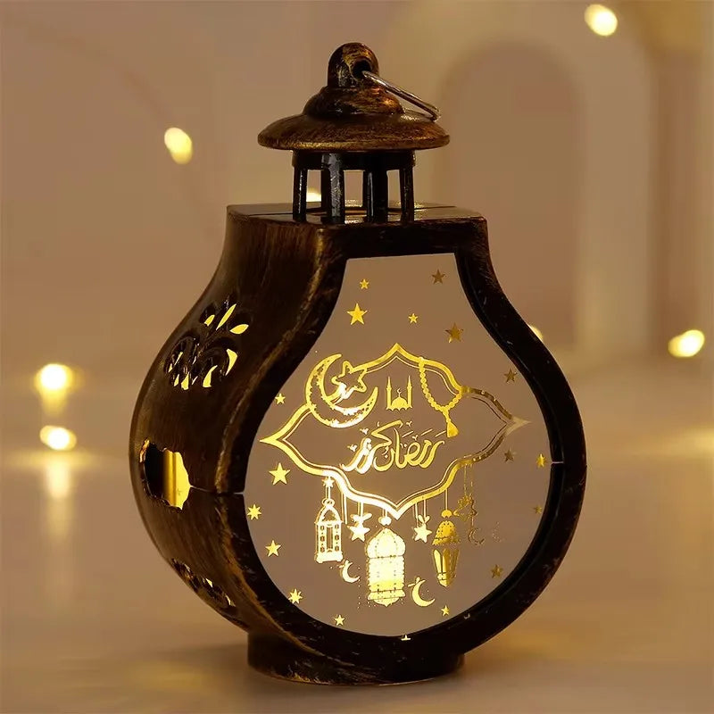 Ramadan Lantern Light Artificial Candles Led