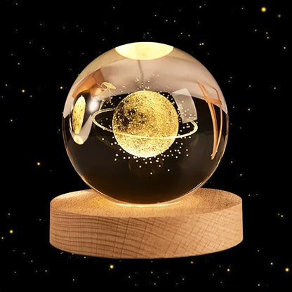 3D Crystal Ball Planet Earth Birthday Gifts