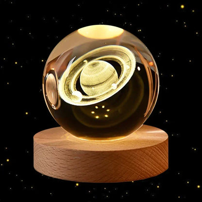 3D Crystal Ball Planet Earth Birthday Gifts